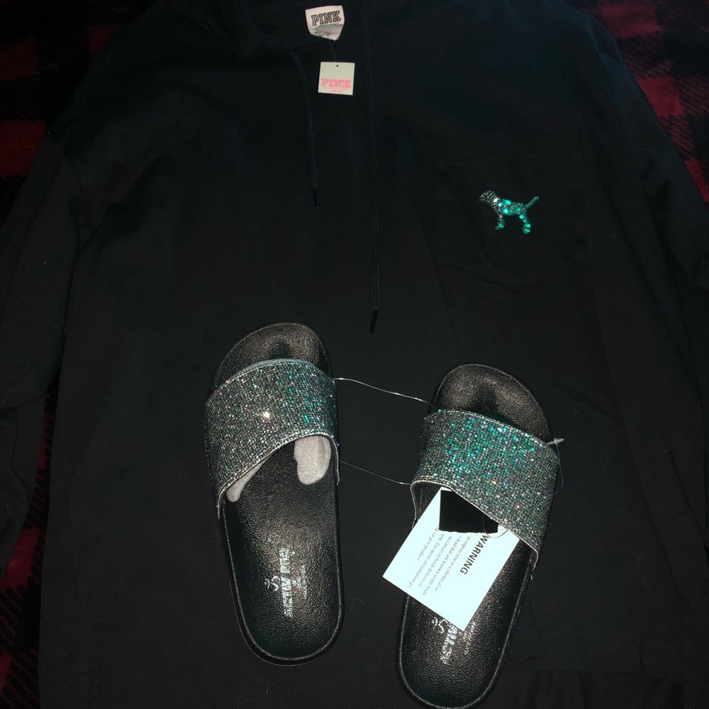 Vs pink hoodie
